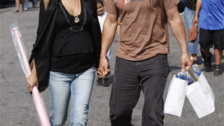 Matthew Holds The Bags, Camilla Holds The Bat